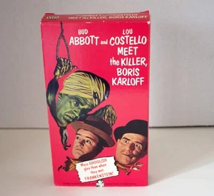Abbott and Costello Meet the Killer, Boris Karloff VHS MGM 1949 - Imagen 1 de 6