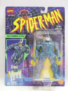 Spider-Man The Animated Series Rhino - 1994 Toy Biz Vintage - Picture 1 of 4