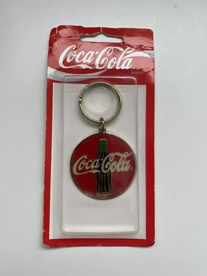 Vintage 1995 Coca Cola Keychain NOS Sealed In Original Packaging USA Made - Image 1 of 4