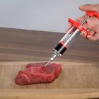Steel Chicken Bbq Meat Marinade Injector Sauce Injection Needles Syringe