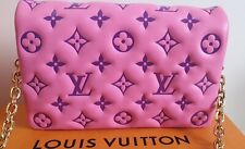 Louis Vuitton Coussin Pochette Chain Bag New Leather Pink Limited Edition