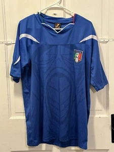 ITALY ITALIA Point Kick Brand Soccer Jersey Blue Adult Large - Picture 1 of 6