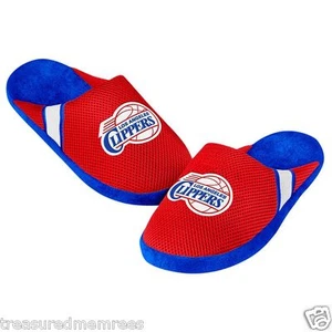 Los Angeles Clippers Team Jersey Indoor/Outdoor Slippers ~ Size MED (9-10)  - Picture 1 of 4