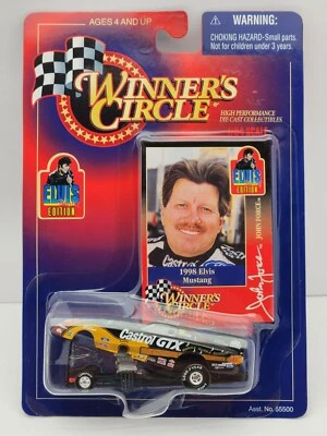 Winner's Circle LIFETIME SER John Force 1998 ELVIS Castrol GTX FORD Mustang 1:64 - Image 1 of 4