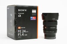 Sony E-mount FE 24mm F1.4 GM Full Frame Wide-angle Prime Lens