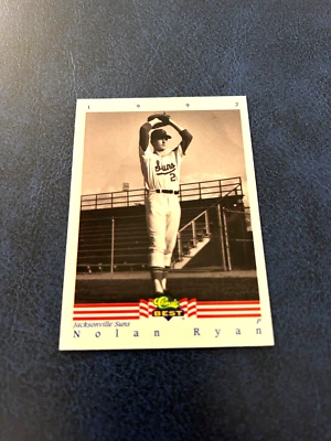 1992 Classic Best Minor League Baseball Nolan Ryan #1 HOF Set Break NM - Image 1 of 2