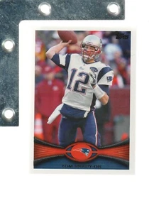 Tom Brady 2012 Topps #440 nítido raro casi nuevo + Goat Patriots - Imagen 1 de 1