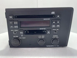 2004 VOLVO S60 RADIO CD PLAYER HEAD UNIT 44287137 HU-603 NO CODE C027 - Picture 1 of 17