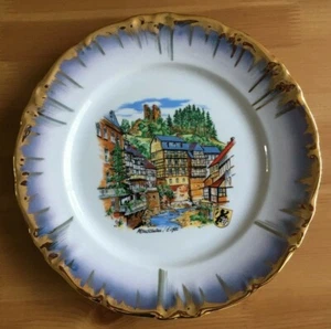 WINTERLING SCHWARZENBACH BAVARIA GERMANY - MONSCHAU EIFEL DECORATIVE PLATE - Bild 1 von 3