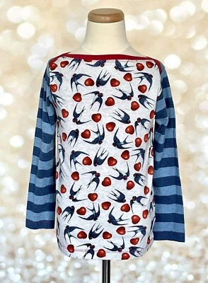 Camiseta gráfica manga larga alas de papel para niñas talla 8 primavera Foto 1 de 4