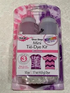 Tulpe One-Step Mini Tie-Dye 10 Stück Set Prinzessin rosa & lila - bis zu 3 Projekte - Bild 1 von 1