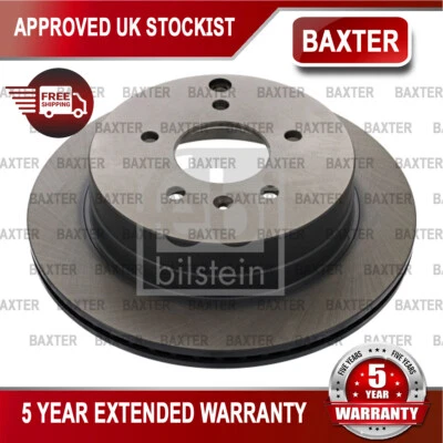 Disques de frein arrière Baxter compatible avec Vauxhall Antara 2006 - Chevrolet Captiva 2006 - Photo 1/2
