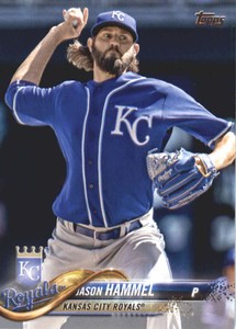 2018 Topps #385 Jason Hammel Royals
