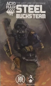ACID RAIN 1/18 BUCKS TEAM STEEL LOOSE COMPLETE WITH BOX GREAT SHAPE RARE ORITOY - Picture 1 of 2