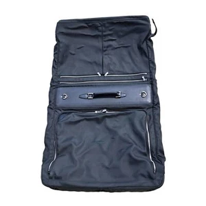 Original Louis Vuitton grün Taiga Leder Nylon Santore Ardoise Kleidungsstück Reise - Bild 1 von 21