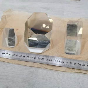 3 x Szkło optyczne Pryzmat Porro Pryzmat Trójkątny pakiet - B32 - Zdjęcie 1 z 20