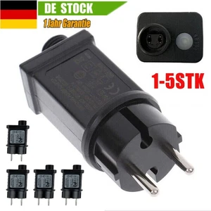 4.5V LED Lichterkette Transformator Netzteil Adapter Treiber IP44 8-Modus 3.6W · - Bild 1 von 29