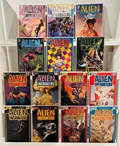 ALIEN BEGEGNUNGEN #1-14 KOMPLETTSATZ ECLIPSE 1985-87 BRUCE JONES CORBEN NM (9.4) - Bild 1 von 16