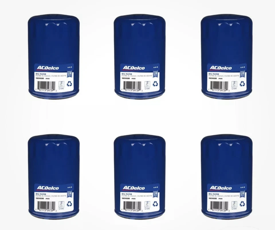 ACDelco PF61E Professional Engine Oil Filter 6 Pk. Genuine GM Original Equipment - Image 1 of 4