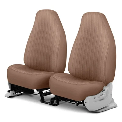 For GMC G15 78 Dash Designs Dorchester Velour 1st Row Toast Custom Seat Covers — 第 1/2 张图片