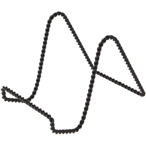 Bard's Twisted Black Wire Easel Stand, 4" H x 3.5" W x 5.5" D - Picture 1 of 1