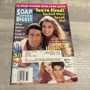 Soap Opera Digest August 17 1993 Summer's Hottest Days Carrie & Austin AMC - Picture 1 of 2