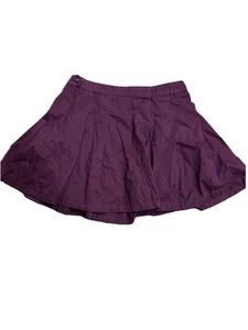 Mujer Talla 10 American Eagle Conjunto Borgoña Plisado Mini Falda - Imagen 1 de 5