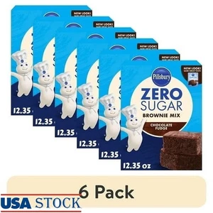 Zero Sugar Brownie Mix Schokolade Fudge Geschmack leicht zuckerfrei Dessert Backmischung - Bild 1 von 11