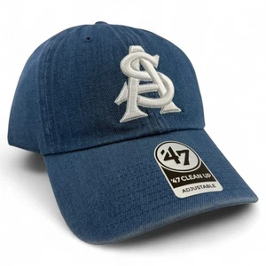 '47 Brand Arizona State Sun Devils ASU NCAA Denim Clean Up Adjustable Dad Hat - Bild 1 von 7