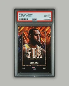 PSA 10 2024-25 Topps Now - LeBron James #12 - Bild 1 von 2