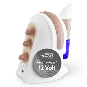 Waterless Diffuser for Essential Oils 12V Aroma-Ace™, Made in USA Bronze Arom... - Picture 1 of 6