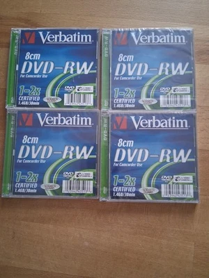 Zum Verkauf Verbatim 8cm DVD+RW 1,4 GB 30 Minuten für Camcorder - Bild 1 von 3