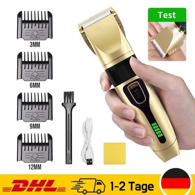 Haarschneidemaschine Profi Haarschneider Bart Trimmer Rasierer Clipper Akku 2025 - Bild 1 von 4
