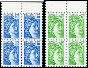 1978, Frankreich, 2083-90 F (4) OR, ** - 1734771 - Picture 1 of 1