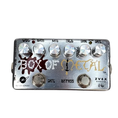 Zvex Box of Metal Vexter Series Distortion Gate Guitar Effect Pedal Tested Works - Image 1 of 4
