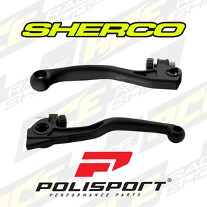 Polisport APT Unbreakable Flexi Levers Brake & Clutch Sherco SER SEF 125 250 300 - Picture 1 of 6