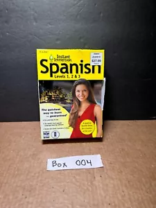 Instant Immersion 2009 Spanish Levels 1 2 & 3 PC MAC Computer Software 9 Discs - Picture 1 of 4