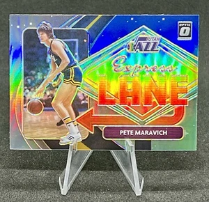 Pete Maravich 2020-21 Panini Donruss Optic - Express Lane Holo Prizm #6 - Picture 1 of 2