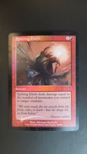 7th Edition ** Spitting Earth (FOIL) ** Mtg Magic (EX/SP) #3