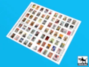 Black Dog 1/72 German Collaboration Propaganda Posters WWII (70 Posters) P72005 - Picture 1 of 1