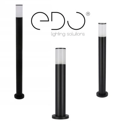 Borne de jardin extérieur TULIS OV 40/60/100cm GU10 noir IP54 Garden Line EDO