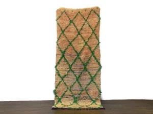 Moroccan Runner Rug Soft Wool Area Rug Stair Runner Berber Hallway 3x7 ft - Picture 1 of 12