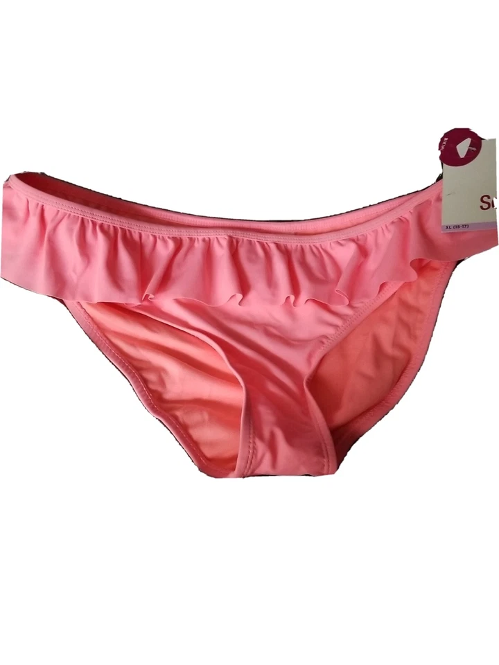 Новый SO-бикини купальник Junior-Sunny коралл оборки бикини низ размер XL (15-17) - Изображение 1 из 4