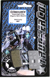 TruckerCo Alloy Disc Brake Pads AVID Juicy Seven 7 5 3 3.5 BBDB BB7 AL1 - Picture 1 of 1