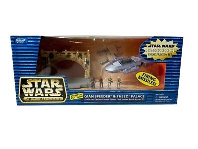 Star Wars Action Fleet: Gian Speeder Theed Palace Micro Machines 1998 Limited Foto 1 de 3