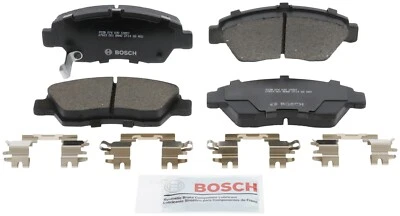 Pastillas de freno delanteras de cerámica QuietCast Bosch 2007-2008 para Honda Fit Foto 1 de 4