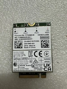 Dell Latitude 5420 Snapdragon X20 4G LTE Wireless DW5821 eSIM PJ8F9 8hc15 S8 - Picture 1 of 2