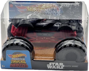Hot Wheels Großes Auto/cars 1:24 Metal Body Monster Trucks Star Wars Darth Vader - Bild 1 von 1