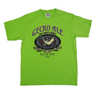 Gecko Ale For Lounge Lizards Men's Medium Playa Del Carmen Mexico T Shirt Size M