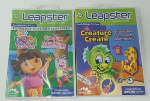Leapfrog Leapster Creature Create and Dora the Explorer Camping Adventure - Picture 1 of 8
